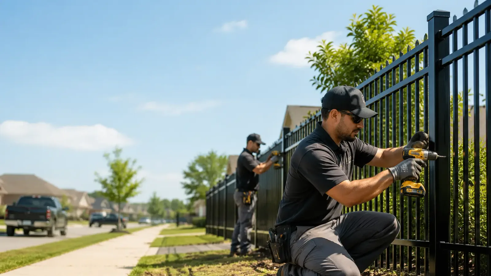 Metal Fence Installation in Pioneer, LA